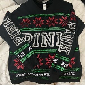 PINK Christmas Long Sleeve